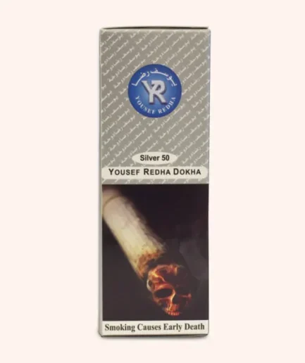 Yousef Rida Silver 50 Dokha – 50ml / 7.0g