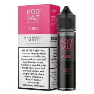 Pod Salt Subo Watermelon Breeze 3mg/50ml