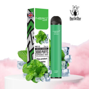 NERD BAR Mint Ice 3000pfs 20mg