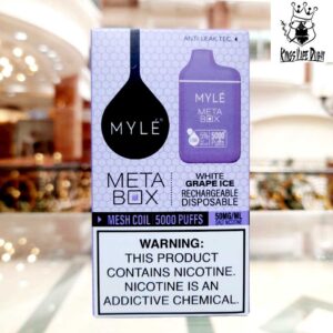 White Grape Mint MYLE Meta Box 5000pfs 5%