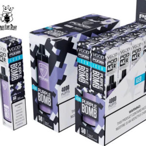 Purple Bomb Iced Vgod POD 4K