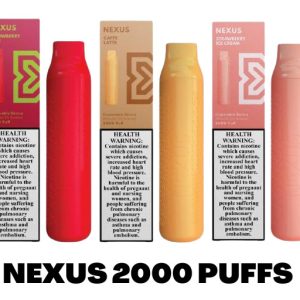 1 Deal Buy Any 10 NEXUS 2000puffs in 380AED