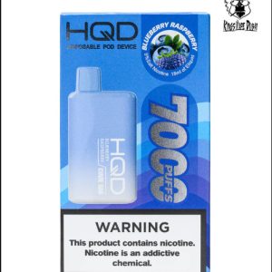 HQD Blueberry Raspberry 7000pfs