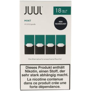 Juul Mint pods 18mg