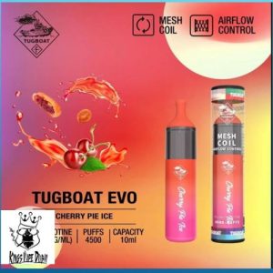 Tugboat EVO 4500 pfs Cherry Pie Ice