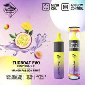 Tugboat Evo Mango Passionfruite 4500pfs