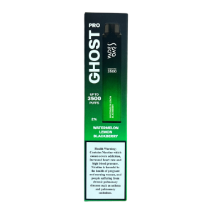 Vapes Bar Ghost Pro Watermelon Lemon Blackberry 3500pfs 20mg