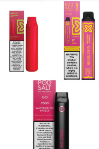 Pod Salt Disposable 2000 to 3500pfs