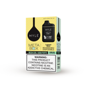 MYLE Meta Box Lemon Mint 5000pfs 5%