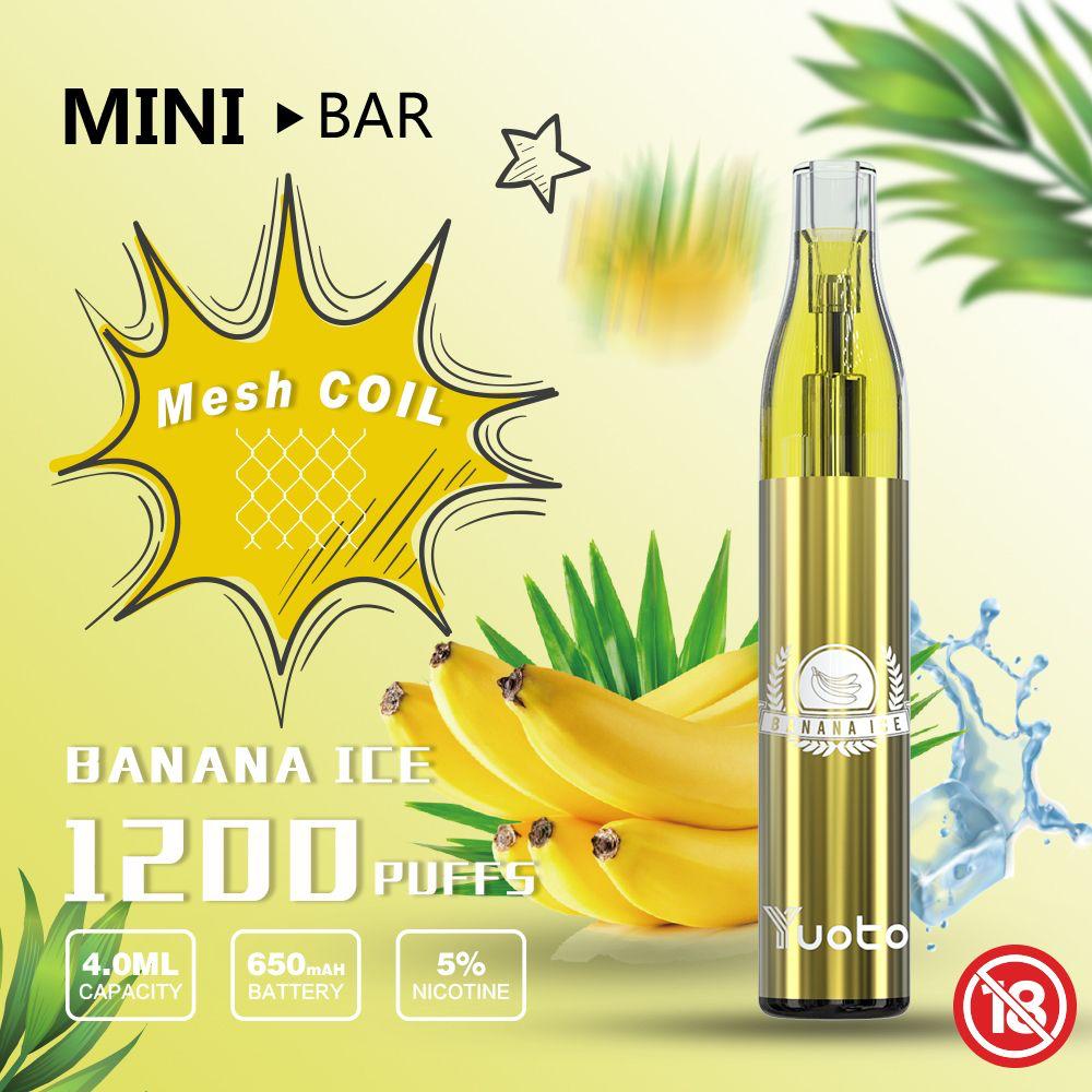 Yuoto Mini Bar Banana ice 1200pfs