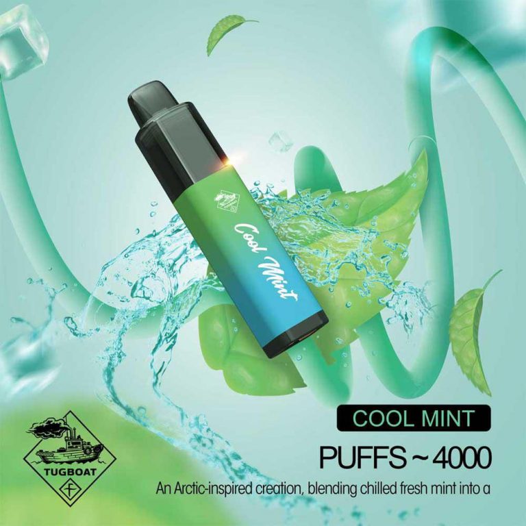 Tugboat 4000 puffs cool Mint