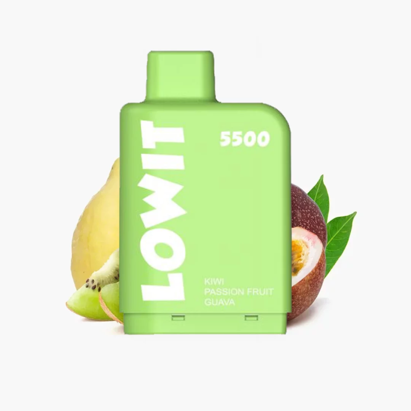 ELFBAR Lowit kiwi passion fruit guava 5500pfs 20mg