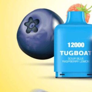 TUGBOAT SUPER Sour Blue Raspberry 12000pfs