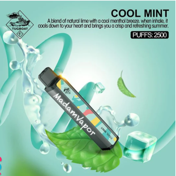 Tugboat Cool Mint XXL 2500 Puffs