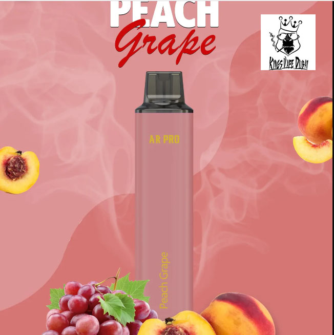 Arabisk Peach Grape 4000Pfs 20mg