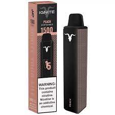Ignite Peach 1500 PUFFS 5%