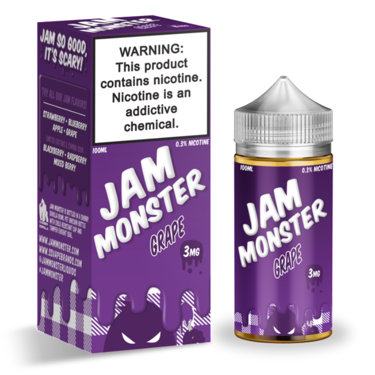 Grape by Jam Monster 100ML 3mg