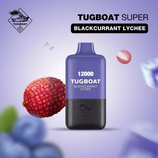 TUGBOAT SUPER Blackcurrant Lychee