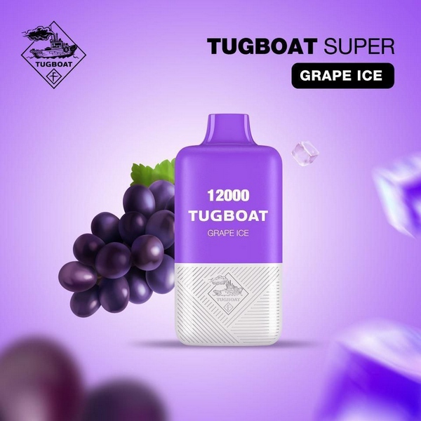 TUGBOAT SUPER Grape Ice 12000pfs