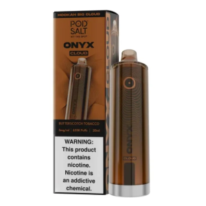 POD SALT Onyx Cloud Butterscotch Tobacco 25000pfs 5mg