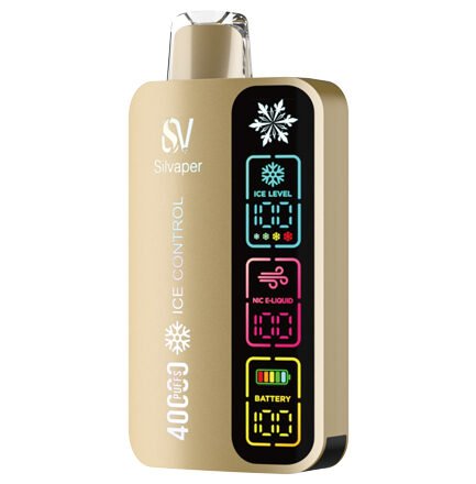 Silvaper Kiwi Passion Fruit Guava 40000puffs 20mg