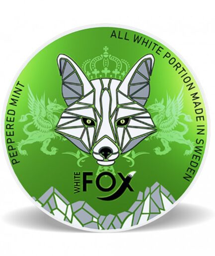 White Fox Peppered Mint NICOTINE POUCHES