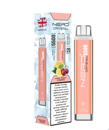 NERD Crystal Pink Frizzy cherry 55000pfs 20mg