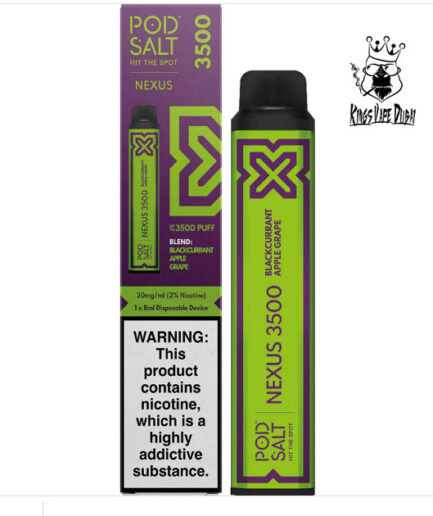 NEXUS Blackcurrant Apple Grape 3500Pfs