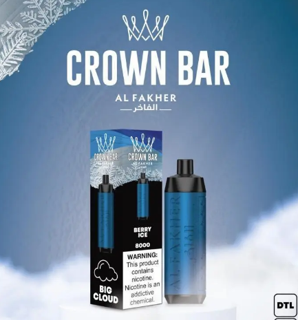 Crown Bar Berry ice 8000pfs 5mg