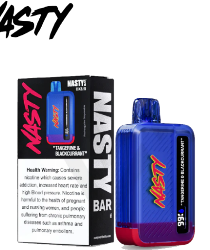 Nasty Bar Tangerine Blackcurrant 8500pfs 20mg