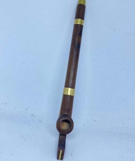 Medwakh Pipe Wood 3 Ring Design