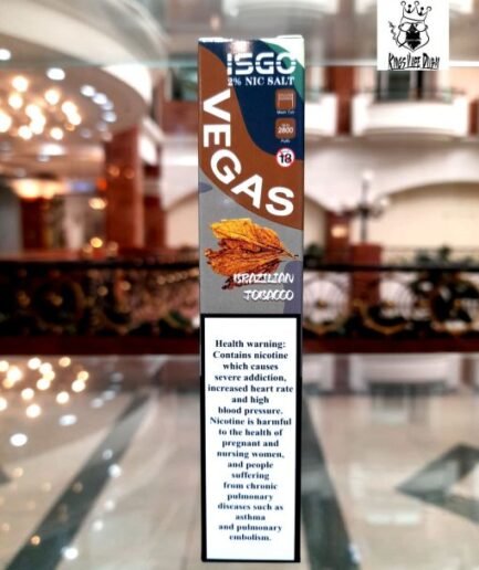 ISGO Vegas Brazilian tobacco 2800pfs 2%