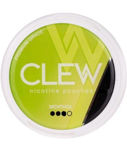 Clew Menthol 3dots NICOTINE POUCHES