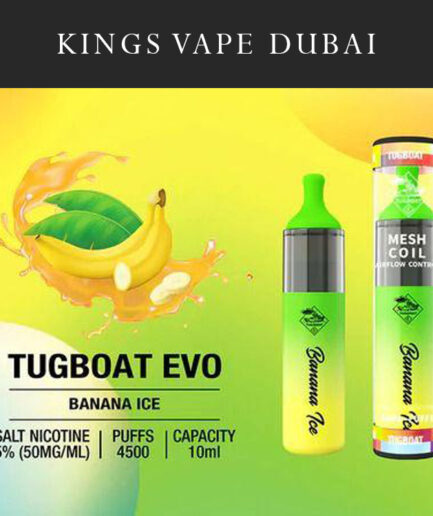 Tugboat EVO 4500 pfs Banana ice