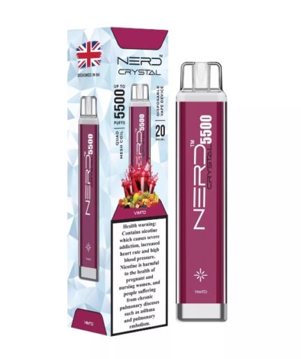 NERD Crystal Vimto 55000pfs 20mg