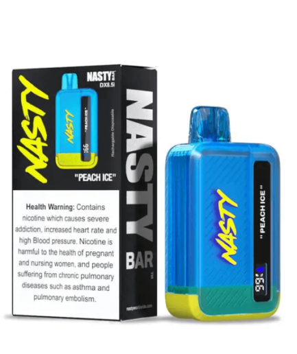 Nasty Bar Peach Ice 8500pfs 20mg