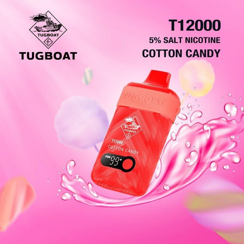 tugboat-t12000-cotton-candy-disposble-vape