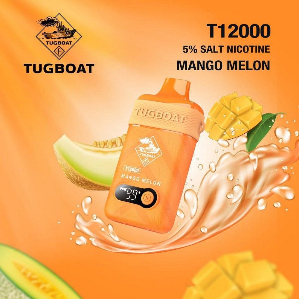 tugboat-t12000-mango-melon-disposble-vape