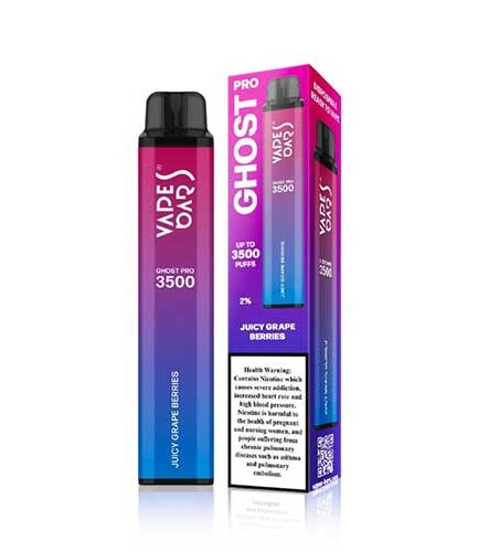 Vapes Bar Ghost Pro juicy Grape Berries 3500pfs