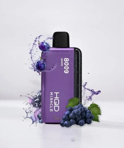 HQD Miracle Grape 8000pfs 0mg