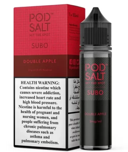 Pod Salt Subo Double Apple 3mg/50ml